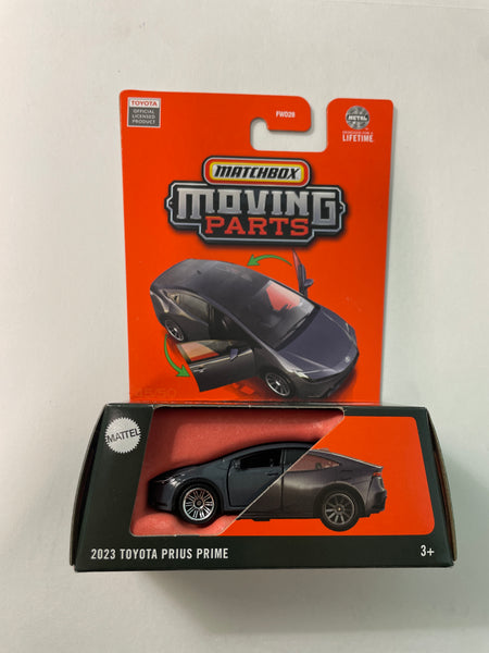 Matchbox 1/64 Moving Parts 2023 Toyota Prius Prime Grey