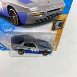 Hot Wheels 1/64 ‘89 Porsche 944 Turbo Silver & Blue