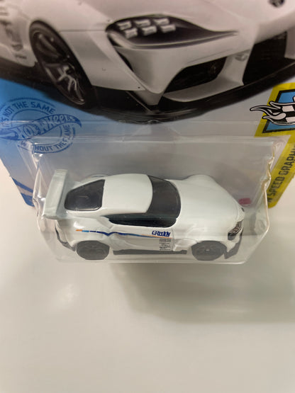 Hot Wheels 1/64 ‘20 Toyota GR Supra White Pandem - Damaged Box