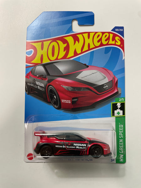 Hot Wheels 1/64 Nissan Leaf Nismo RC_02 Red & Black