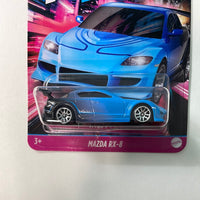 Hot Wheels 1/64 Fast And Furious Women Of Fast Mazda RX-8 Blue