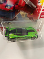 Hot Wheels 1/64 Transformers Corvette C7.R Green