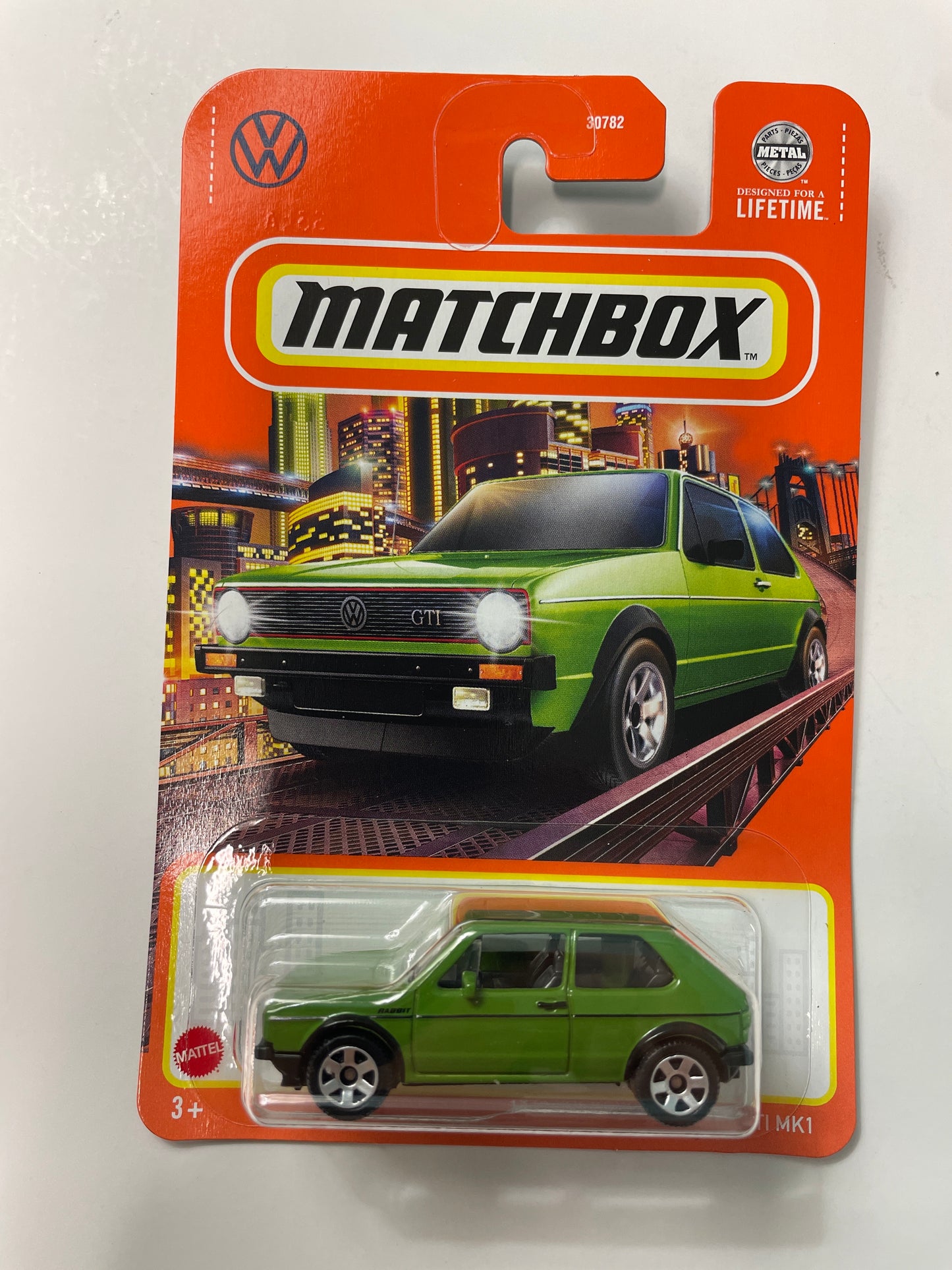 Matchbox 1/64 1976 Volkswagen Golf GTI MK1 Green