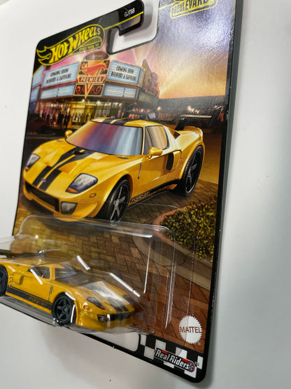 Hot Wheels 1/64 Ford GT Yellow - JHW26
