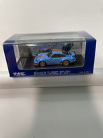 Ghost Player 1/64 Porsche Singer Turbo Gulf Blue & Orange