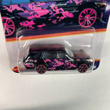Hot Wheels 1/64 Neon Speeders Datsun 510 Wagon Black & Purple