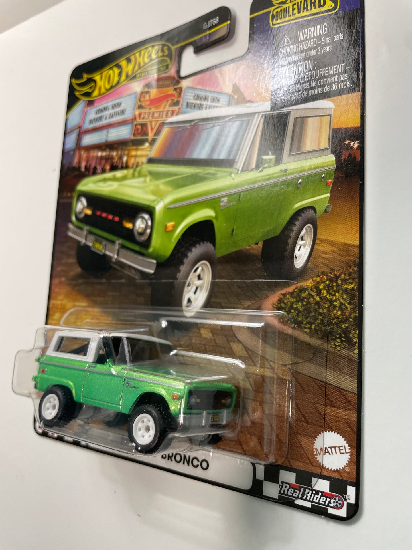 Hot Wheels 1/64 '75 Ford Bronco Green - JBL12