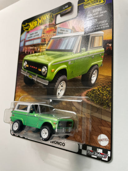 Hot Wheels 1/64 '75 Ford Bronco Green - JBL12