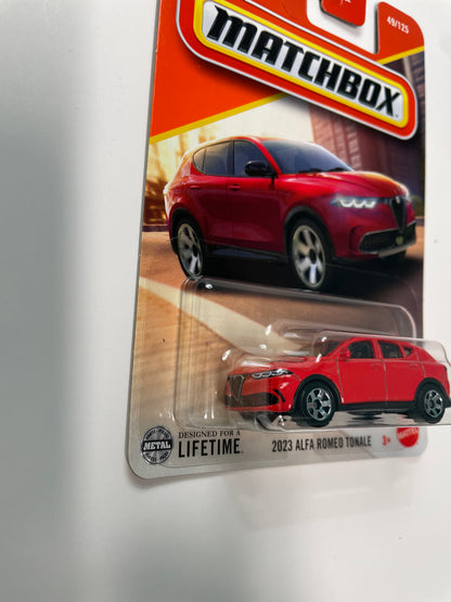 Matchbox 1/64 2023 Alfa Romeo Tonale Red