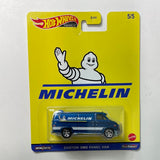 Hot Wheels 1/64 Pop Culture Michelin Custom GMC Panel Van Blue