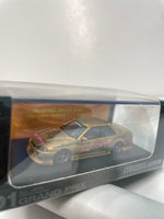 Mortal Model 1/64 Nissan Skyline MJ Style 4Door ER34 Gold