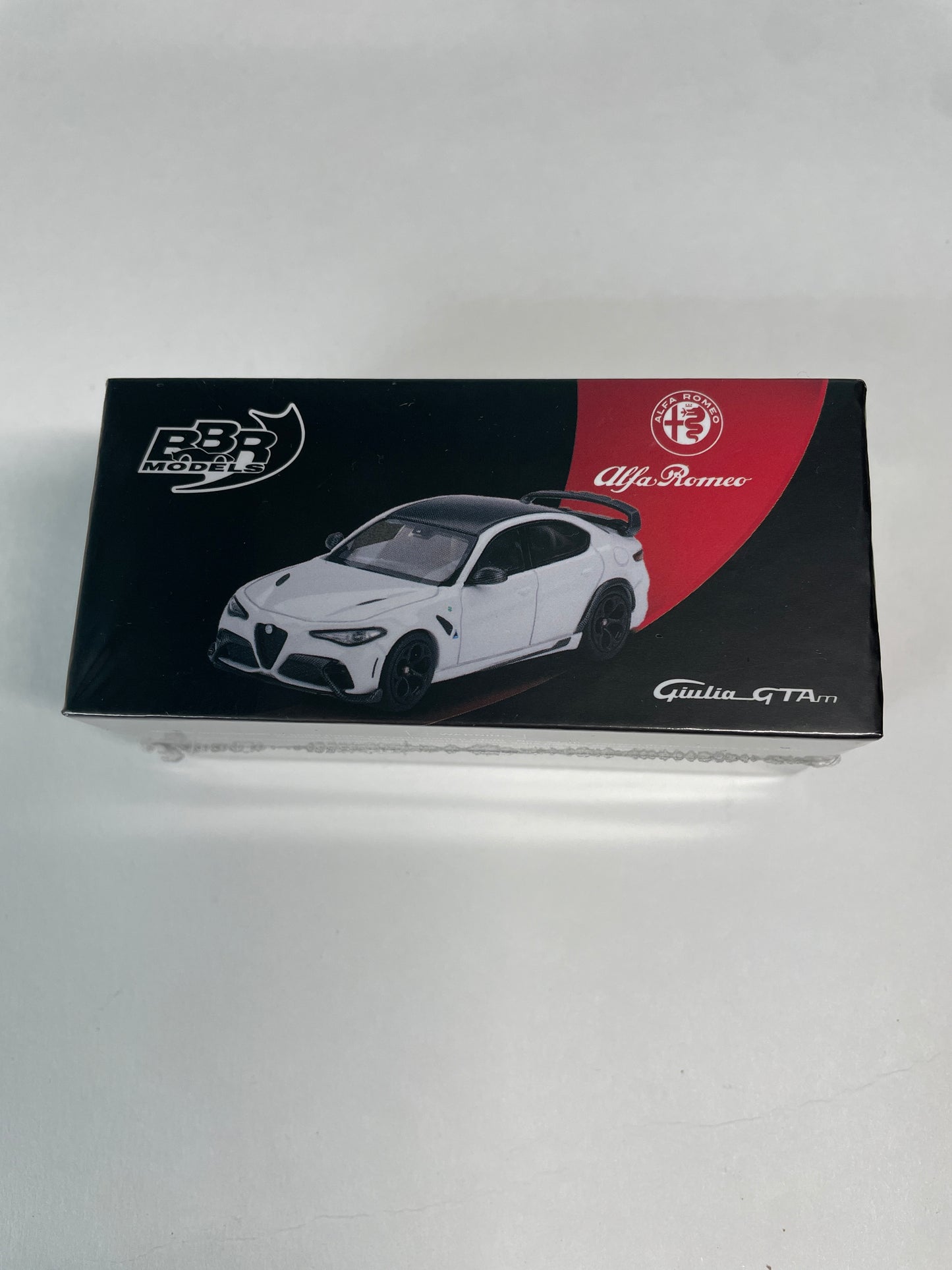 BBR Models 1/64 Alfa Romeo Giulia GTAm White - BBRDIE6426