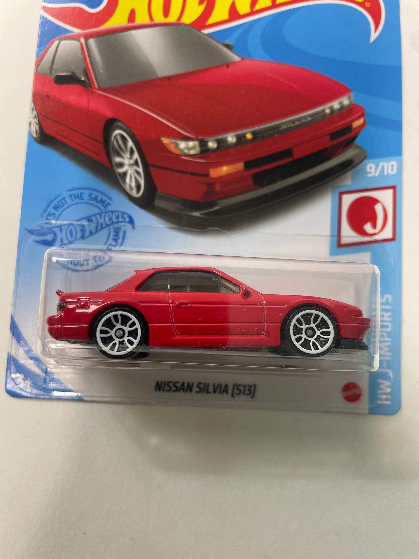 Hot Wheels Nissan Silvia S13 Red - Damaged Box