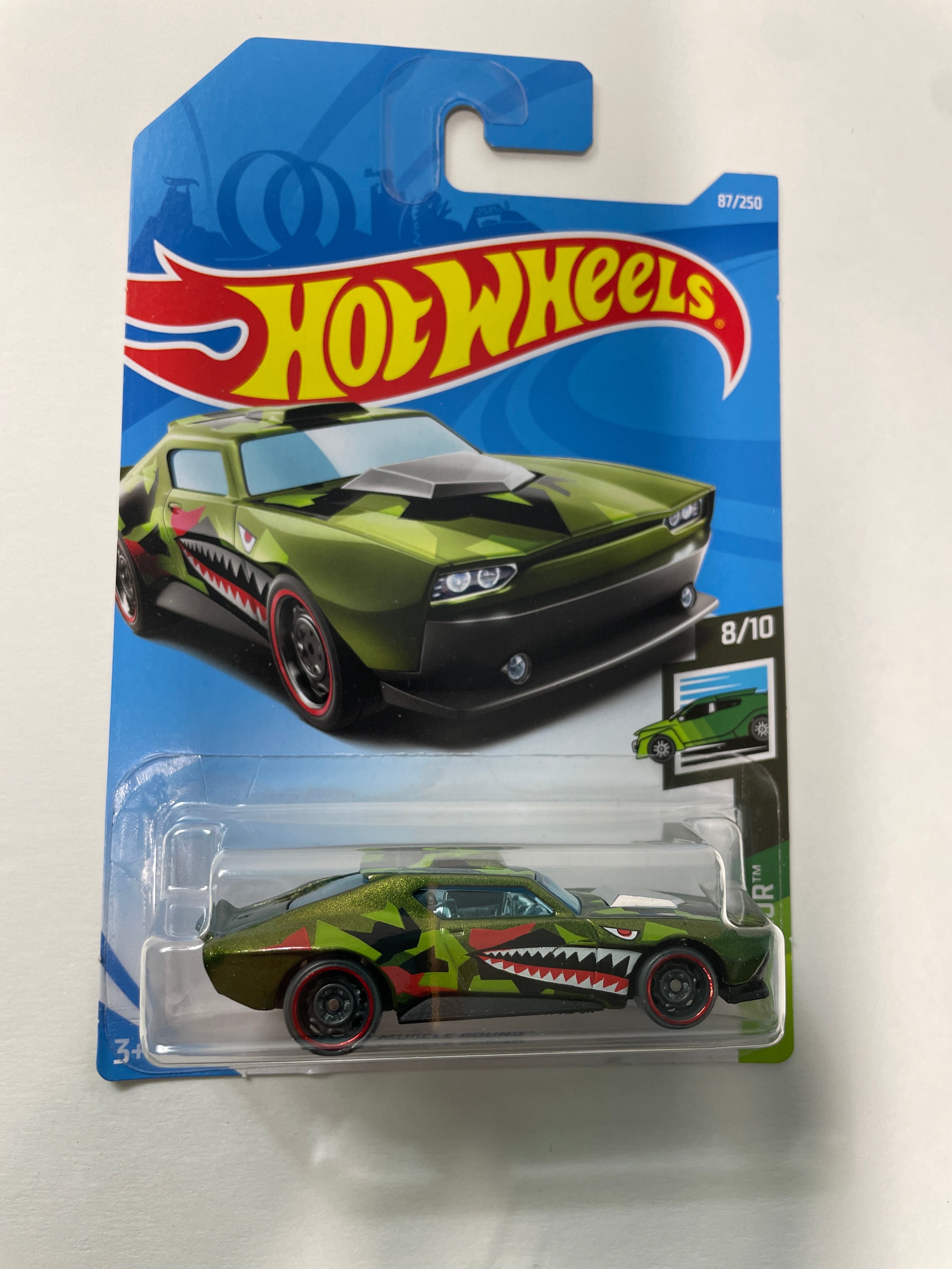 Hot Wheels 1/64 Muscle Bound Green - Damaged Box – Flipn Diecast