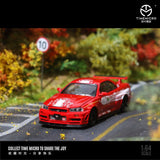 Time Micro 1/64 Nissan GTR R34 Red w/ Figure