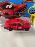 Hot Wheels 1/64 Time Attaxi Short Card Red