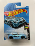 Hot Wheels 1/64 ‘16 Mercedes-Amg GT3 Blue - Damaged Card