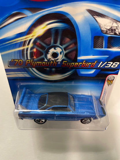 Hot Wheels 1/64 ‘70 Plymouth Superbird Blue