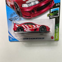 Hot Wheels 1/64 Custom ‘01 Acura Integra GSR Red