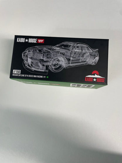 *Chase* Mini GT x Kaido House 1/64 Nissan Skyline GT-R (R33) IMAI Racing V1