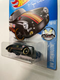 Hot Wheels 1/64 Porsche 356A Outlaw Black - Damaged Card