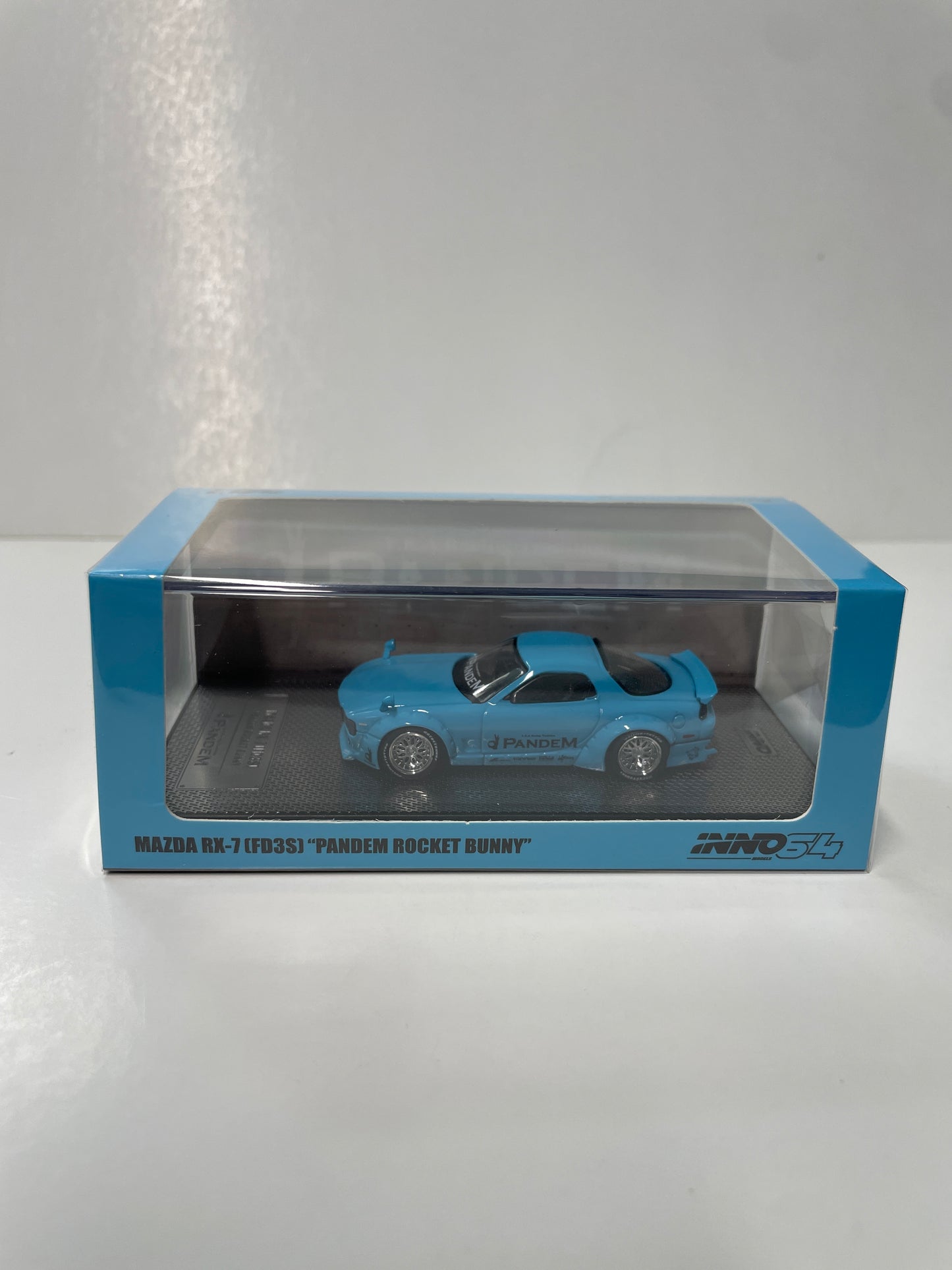 Inno64 1/64 Mazda RX-7 (FD3S) Pandem Rocket Bunny Tiffany Blue - IN64-RX7FDP-TIFBLU