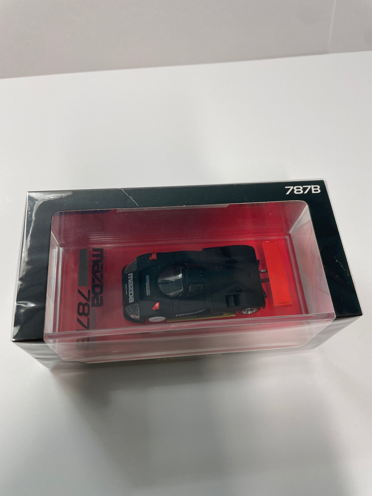 BM Creation 1/64 Indonesia Diecast expo 2024 Mazda 787B 1991 Test Car Black - 64B0441 - Damaged Box