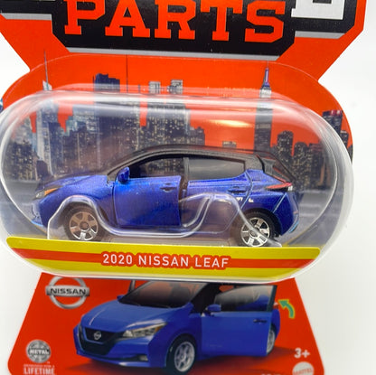 Matchbox 1/64 Moving Parts 2020 Nissan Leaf Blue