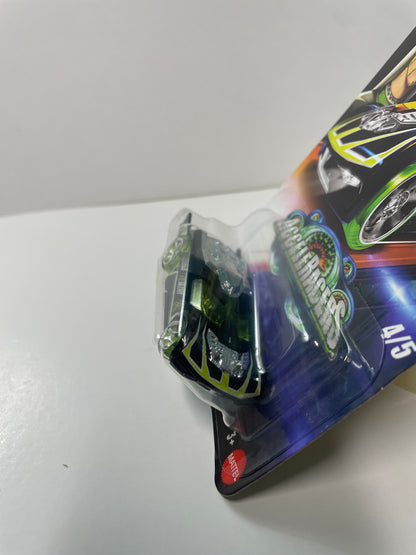 Hot Wheels 1/64 Silver Series Acceleracers RD-09 Racing Drones Black/Green - JCB91 (Euro Card)