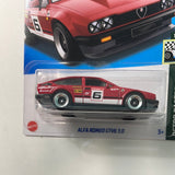 *Japan Card* Hot Wheels 1/64 Alfa Romeo GTV6 3.0 Red