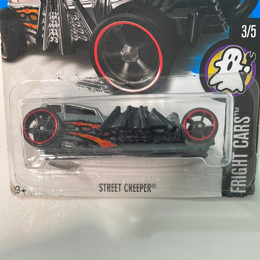 Hot Wheels 1/64 Zamac Street Creeper - Damaged Box