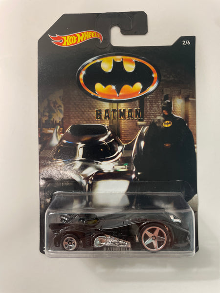 Hot Wheels 1/64 Batman Batmobile Black