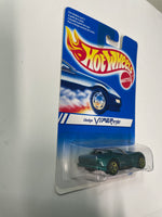 Hot Wheels 1/64 Dodge Viper RT/10 Green - Damaged Card