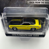 Greenlight Hollywood 1/64 Graveyard Carz 1970 Plymouth AAR’ Cuda Yellow & Black