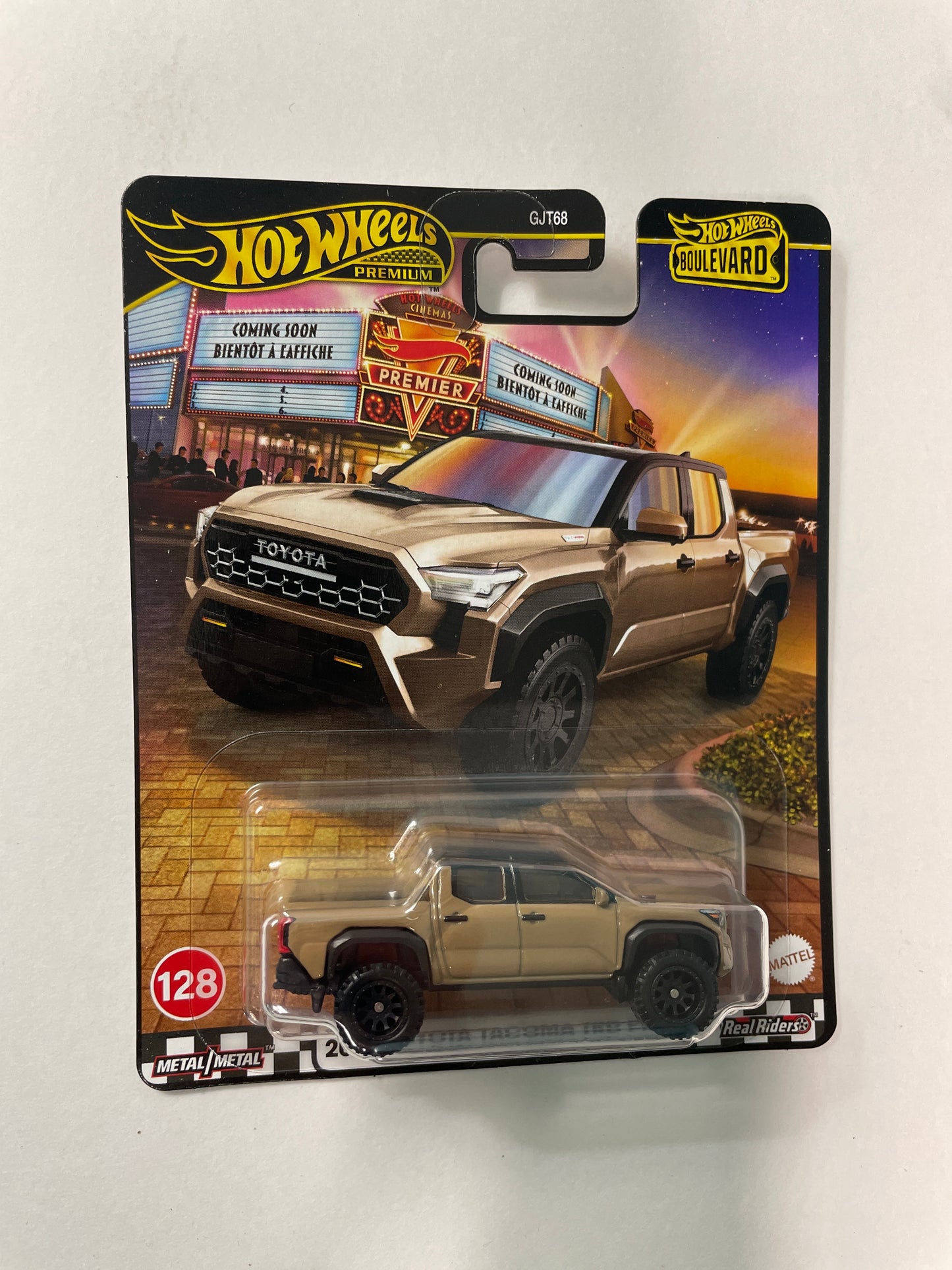 Hot Wheels 1/64 2025 Boulevard Mix C 2024 Toyota Tacoma TRD PRO Brown