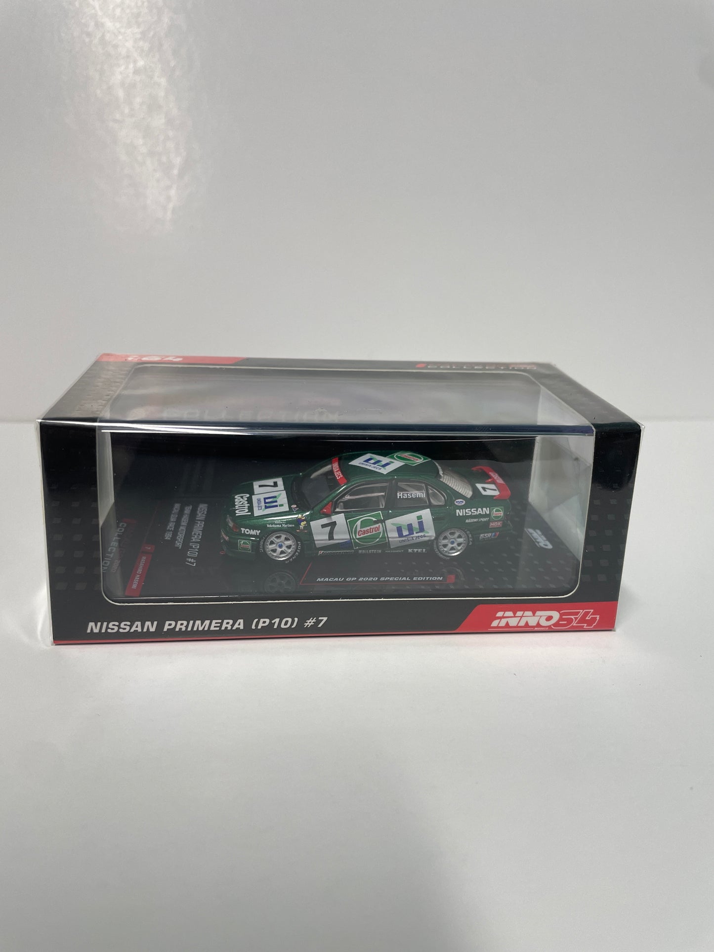 Inno64 Nissan Primera (P10) #7 Macau Guia Race 1994 Green