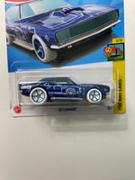 Hot Wheels 1/64 ‘67 Camaro Blue