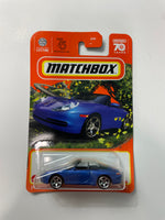 Matchbox 1/64 Porsche 911 Carrera Cabriolet Blue