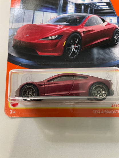 Matchbox 1/64 Tesla Roadster Red
