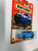 Matchbox 1/64 Toyota 4Runner Blue