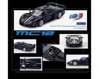 BBR Models 1/64 Maserati MC12 Stradale Blue Metallic w/ Stripe