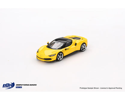 BBR Models 1/64 Ferrari 296 GTB Giallo Modena Yellow - BBRFER64005