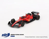 BBR Models 1/64 n55 Ferrari SF-23 Formula 1 Gulf Air Bahrain Grand Prix 2023 C.Sainz Red