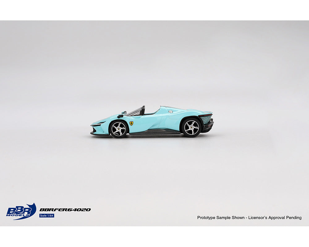BBR Models 1/64 Ferrari Daytona SP3 Light Blue - BBRFER64020