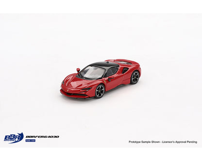 BBR Models 1/64 Ferrari SF90 Stradale Rosso Corsa Red - BBRFER64030