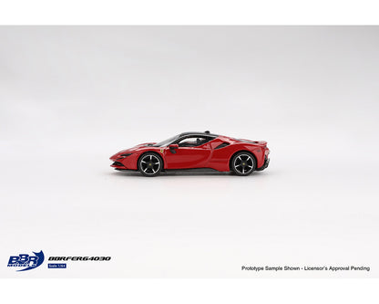 BBR Models 1/64 Ferrari SF90 Stradale Rosso Corsa Red - BBRFER64030