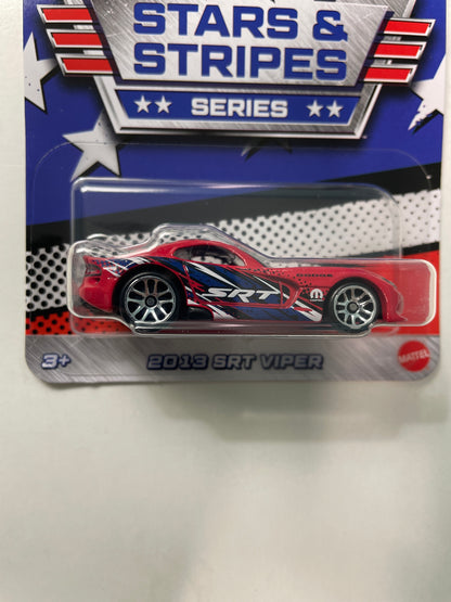 Hot Wheels 1/64 Stars & Stripes Series 2013 SRT Viper Red