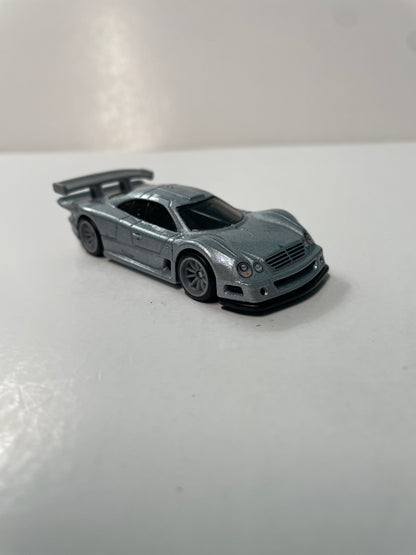 *Loose* Hot Wheels 1/64 Premium Car Culture Box Set Le Man Holy Trinity 1997 Mercedes-Benz CLK-GTR Silver