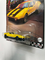 Hot Wheels 1/64 Boulevard De Tomaso Pantera Gruppo 4 Yellow