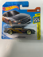 Hot Wheels 1/64 Nissan Silvia (S13) Short Card Grey